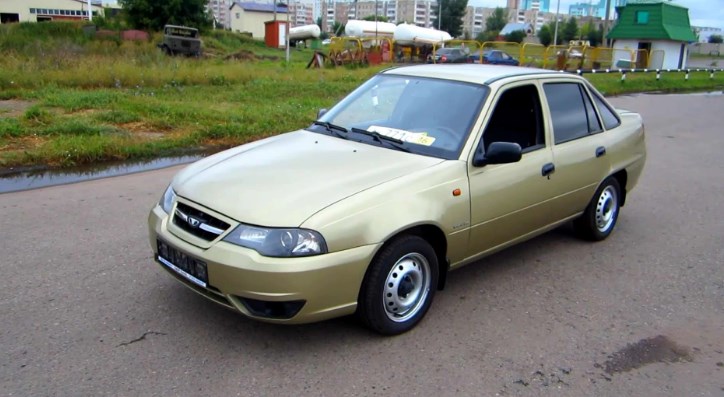  Камера заднего вида на Daewoo Nexia